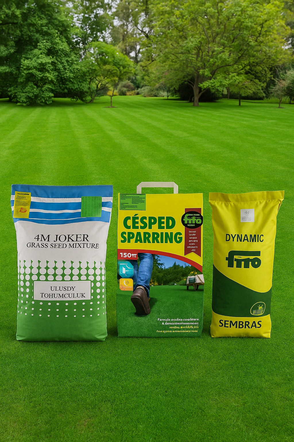 Çim Tohumları Satışı - Villa site okul spor sahası çim alanları için çeşitli tohum çeşitleri