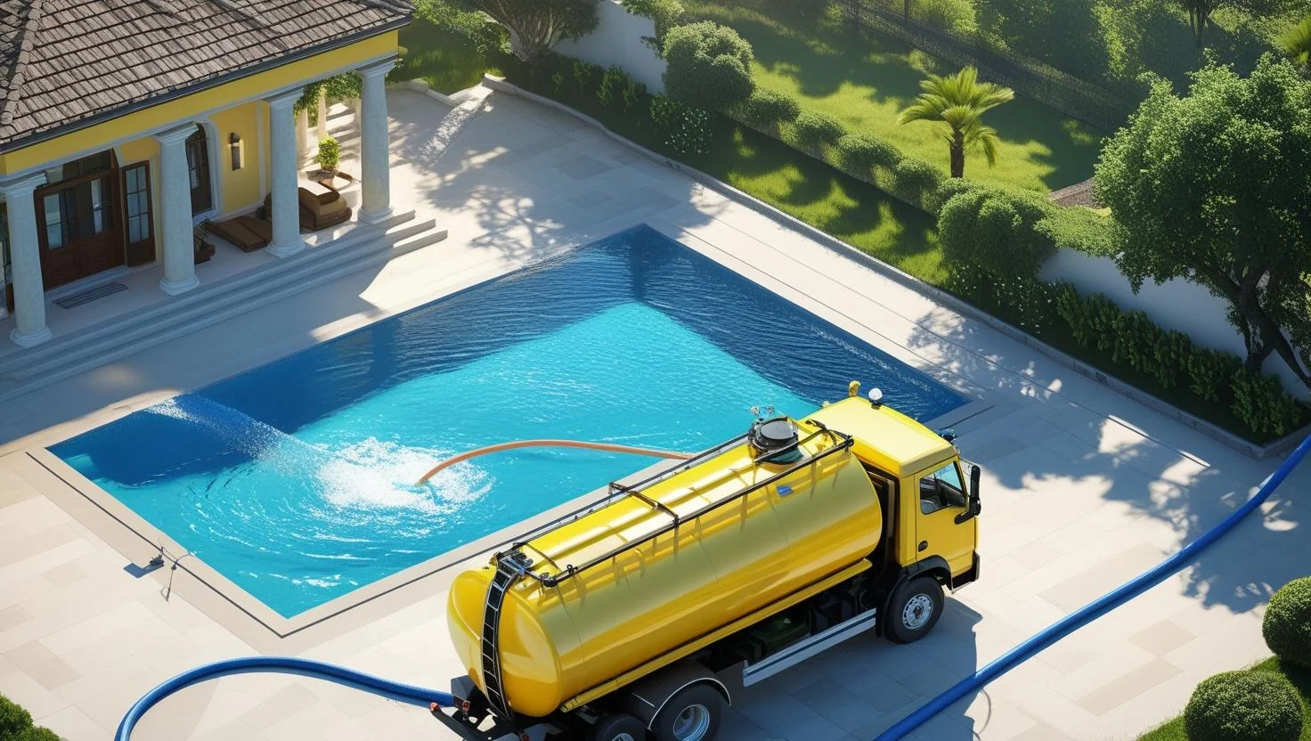 Havuz dolum ürün satışı - site havuzları