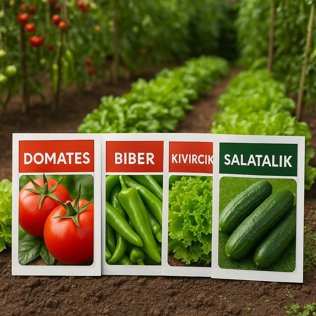 Sebze Meyve Tohumları - Domates biber patlıcan salata soğan işkele organik tohum satışı